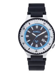 Axwell Summit Strap Watch w/Date - Black