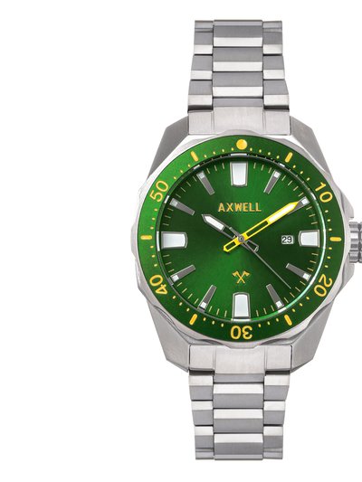 Axwell Axwell Timber Bracelet Watch w/ Date - Green product