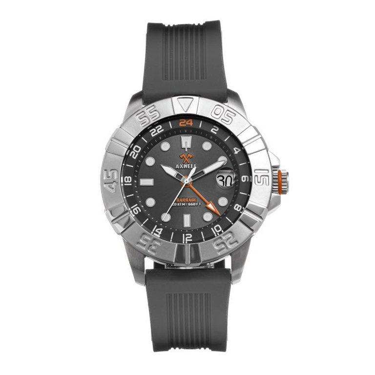 Barrage Strap Watch With Date - Grey
