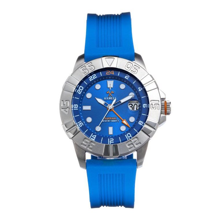 Barrage Strap Watch With Date - Blue