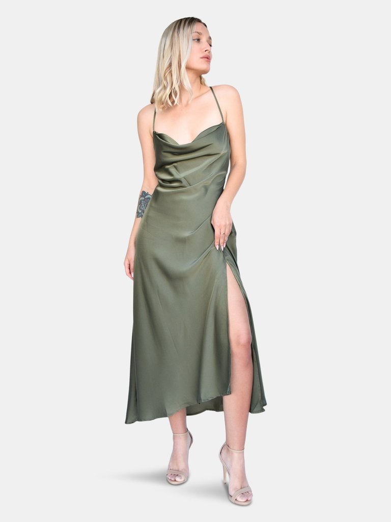 Gaia Dress - Green