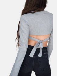 Harley Crop Top - Grey