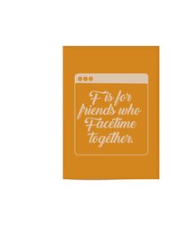FaceTime Friends Card