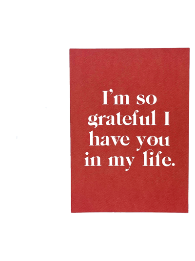 Aya Paper Co. Grateful I Have You card product