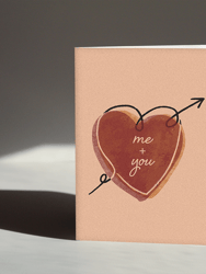 Me & You Romance Card