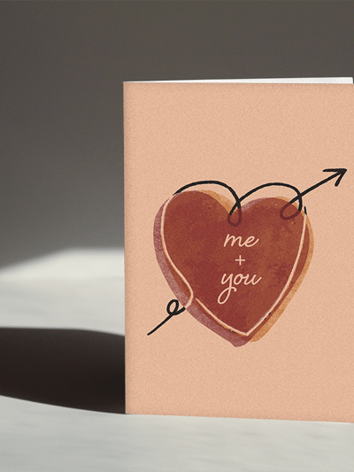 Aya Paper Co. Me & You Romance Card product
