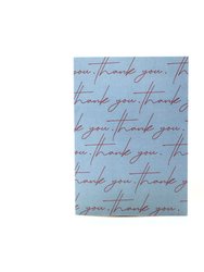 Thank You Card - Periwinkle