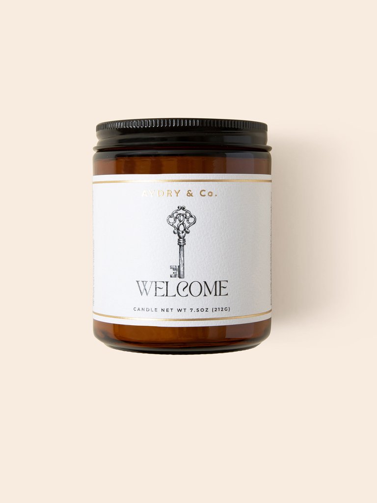Welcome Candle