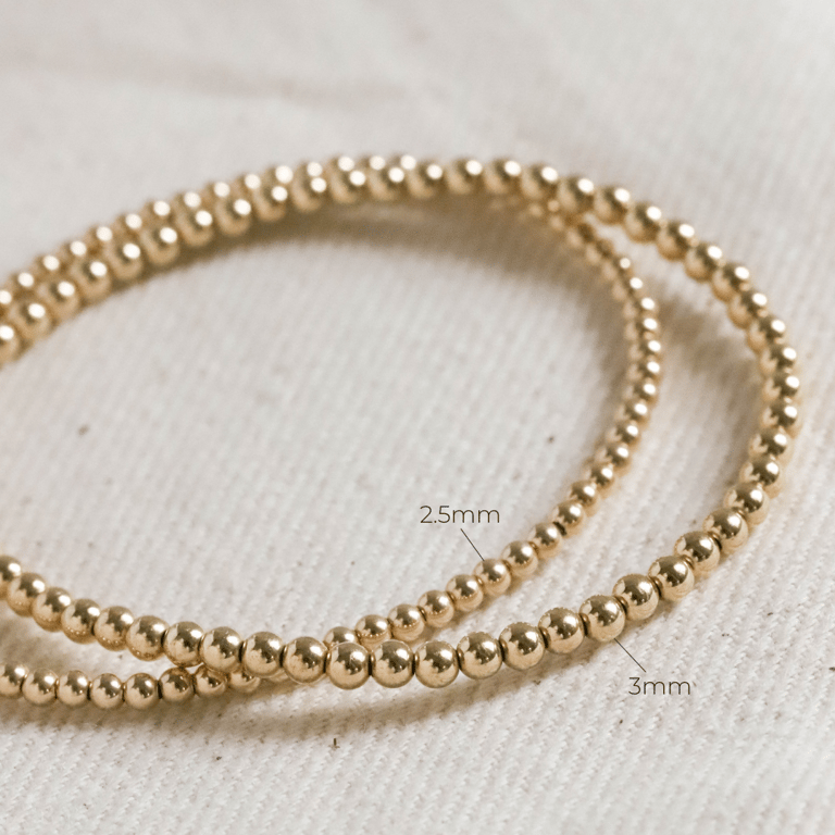 Bead Bracelet (Gold Filled - Small)