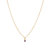 Birthstone Necklace - Gold