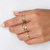 Dainty Solitaire Ring - 14K Gold