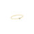 Dainty Solitaire Ring - 14K Gold - Gold