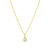 Diamond Necklace - Gold Filled - Gold