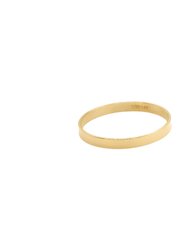 Flat Band Ring For Men - Gold