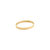 Flat Band Ring For Men - Gold