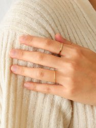 Flat Band Ring For Women