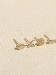 Flora Studs - 14K Gold