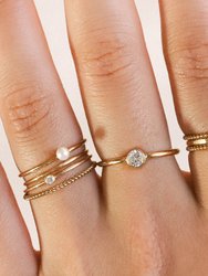 Hammered Stacking Ring