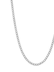 Huntington Necklace For Men - Silver