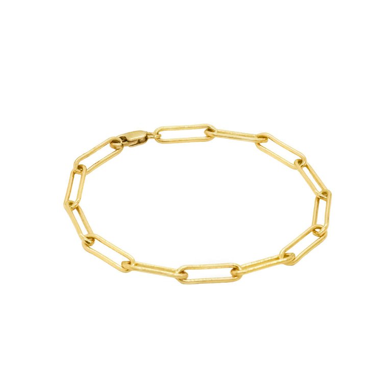 Laurent Bracelet - Large Link - Gold