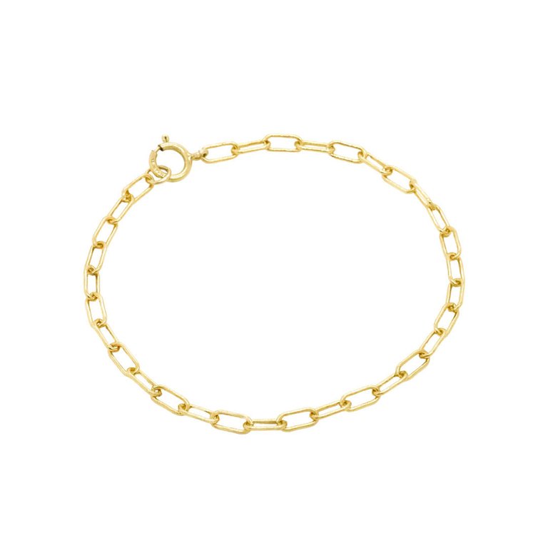 Laurent Bracelet - Small Link - Gold