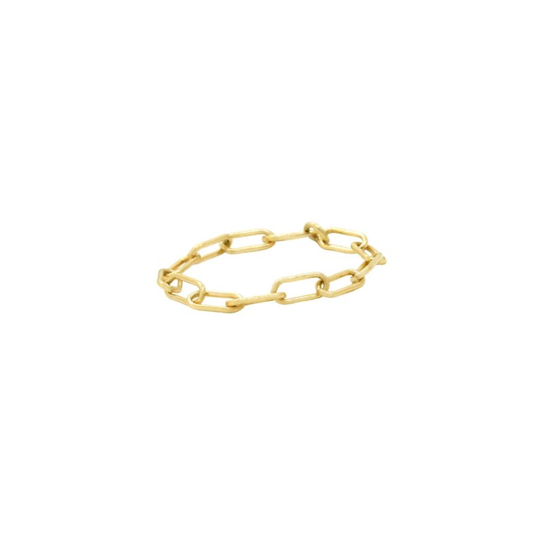 Laurent Ring (Small Link) - Gold