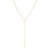 Malibu Lariat Necklace - Gold