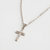 Men's Cross Necklace - Silver