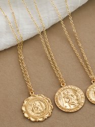 Saint Christopher Necklace - Large