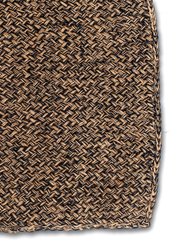 Arena Mat - Fique - Natural/ Black