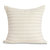 Cartagena Pillow - Ivory With Ivory Stripes - Ivory With Ivory Stripes