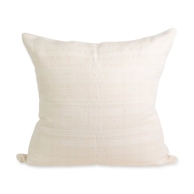 Linea Pillow - Ivory - Ivory