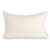 Medellin Lumbar Pillow Small - Ivory With Grey Stripes