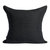 Medellin Pillow - Black With Ivory Stripes