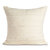 Medellin Pillow - Ivory With Ivory Stripes - Ivory With Ivory Stripes