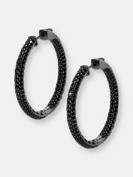 Buio Hoops - Black