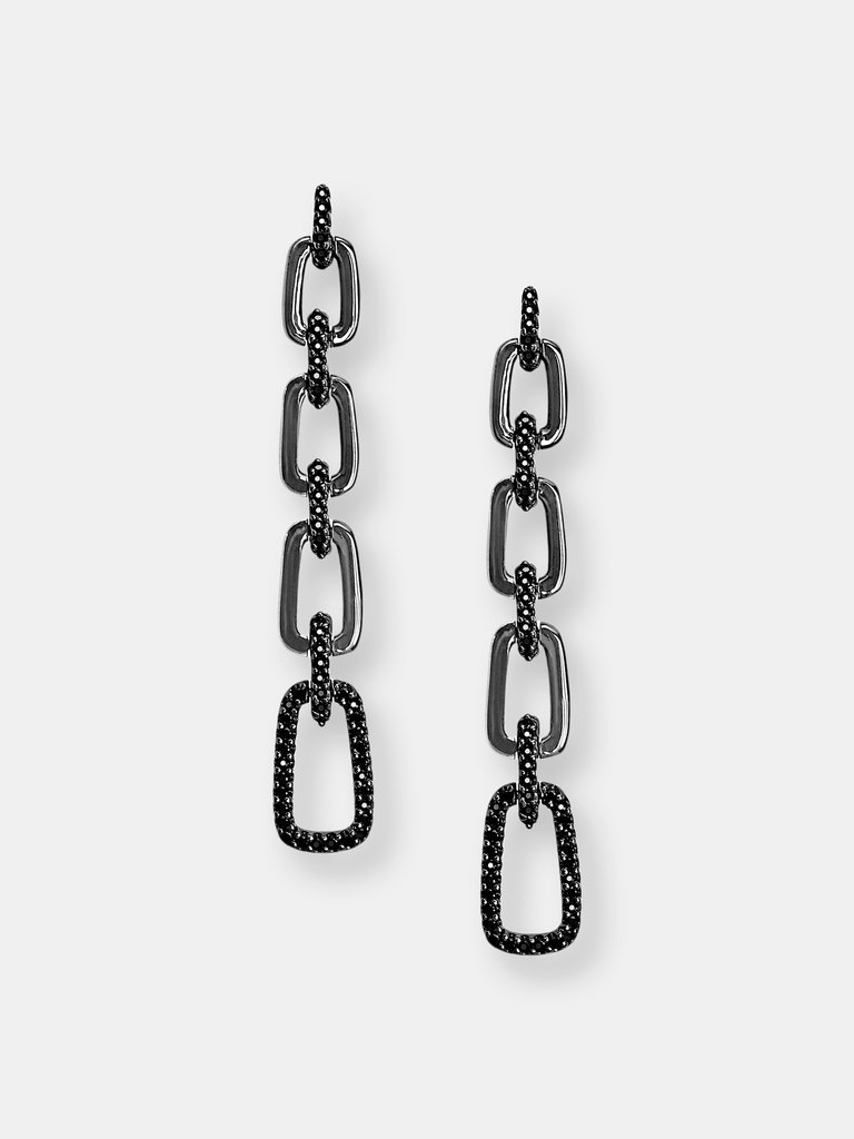 Noir Earrings - Black