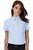 B&C Ladies Oxford Short Sleeve Shirt / Ladies Shirts (Blue Chip)