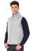 B&C Mens Full Zip Waterproof Bodywarmer/Gilet (White)