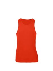 B&C Mens Inspire Tank (Fire Red) - Fire Red