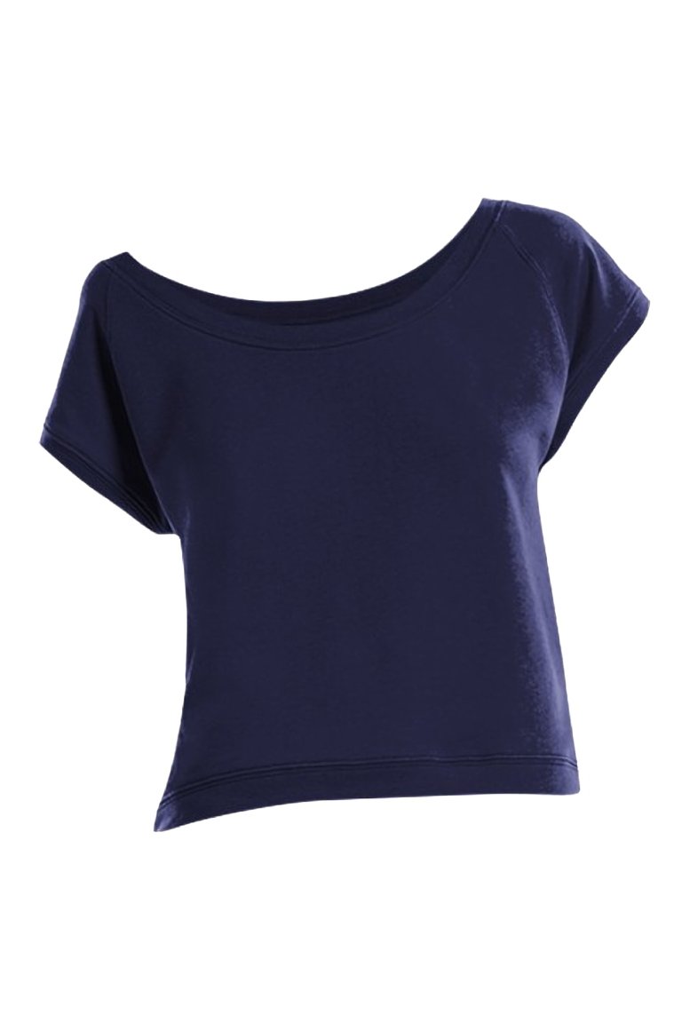 B&C Paradise Womens/Ladies Short Sleeve Fashion Sweatshirt (Pacific Deep Blue) - Pacific Deep Blue