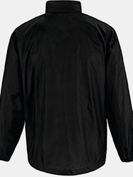 B&C Sirocco Mens Lightweight Jacket / Mens Outer Jackets (Black)