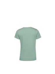 B&C Womens/Ladies E150 Organic Short-Sleeved T-Shirt (Sage Green)