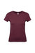 B&C Womens/Ladies E150 T-Shirt (Burgundy) - Burgundy