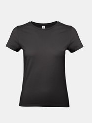 B&C Womens/Ladies E190 Tee (Black) - Black