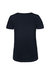 B&C Womens/Ladies Favourite Organic Cotton V-Neck T-Shirt (Navy Blue)