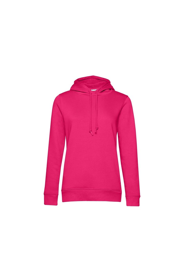 B&C Womens/Ladies Organic Hoodie (Magenta) - Magenta