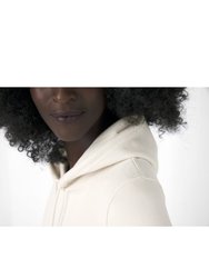 B&C Womens/Ladies Organic Hoodie (Off White)