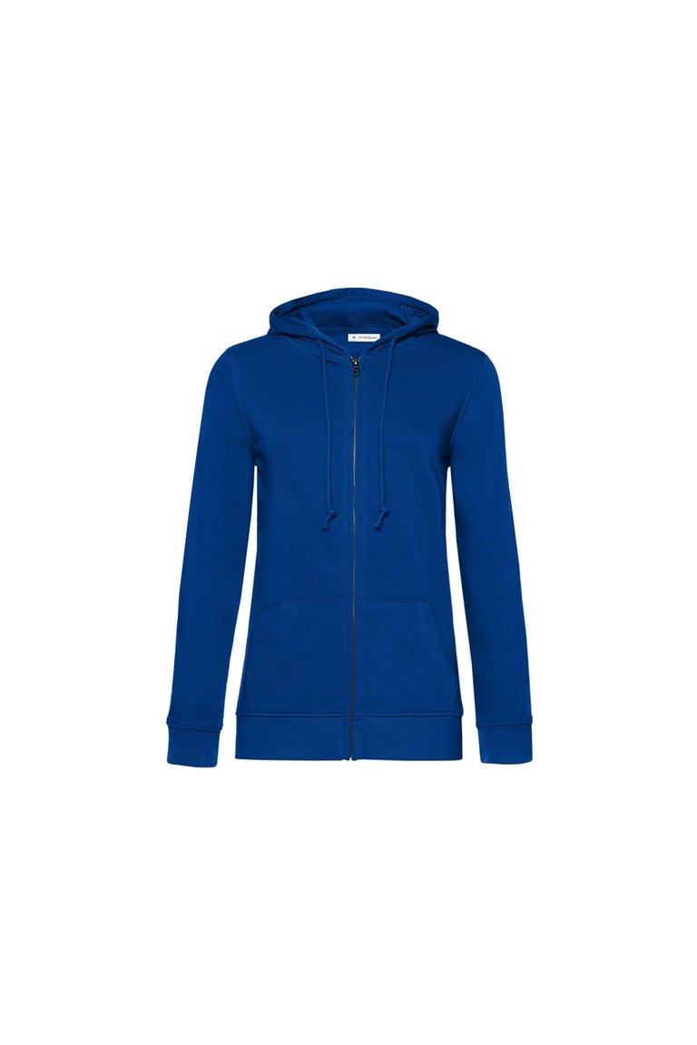 B&C Womens/Ladies Organic Hoodie (Royal Blue) - Royal Blue