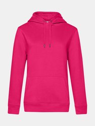 B&C Womens/Ladies Queen Hoody - Magenta Pink